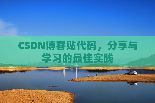 CSDN博客贴代码,分享与学习的最佳实践